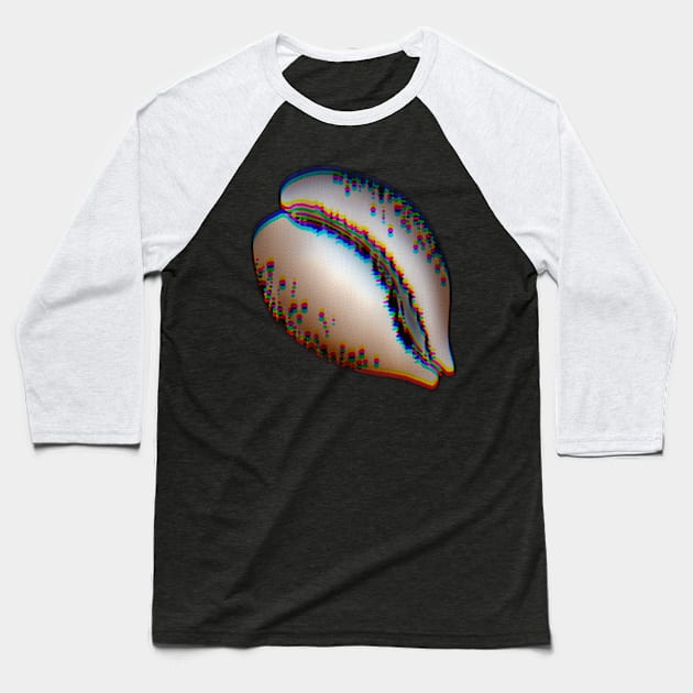 Cool Sea Shell Baseball T-Shirt by ROLLIE MC SCROLLIE